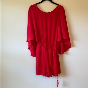 Flutter sleeve Romper